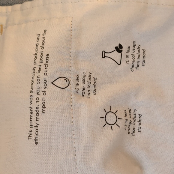 ETICA wide leg high rise denim - size 29 - Picture 8 of 9